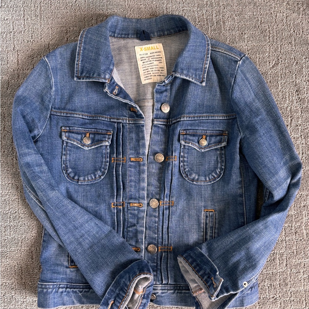 Vintage J Crew Denim Jacket